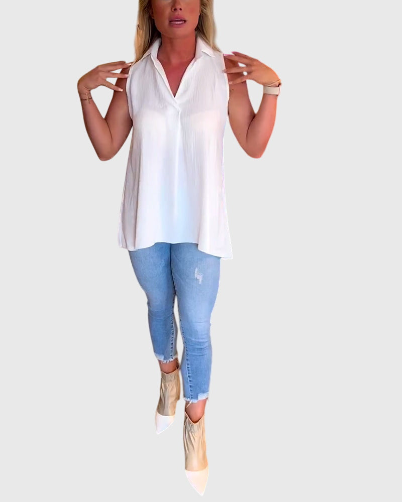 Emilia | Sleeveless Top