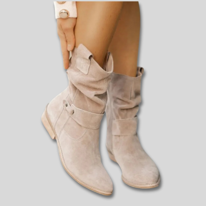 Prisca - Suede Ankle Boots