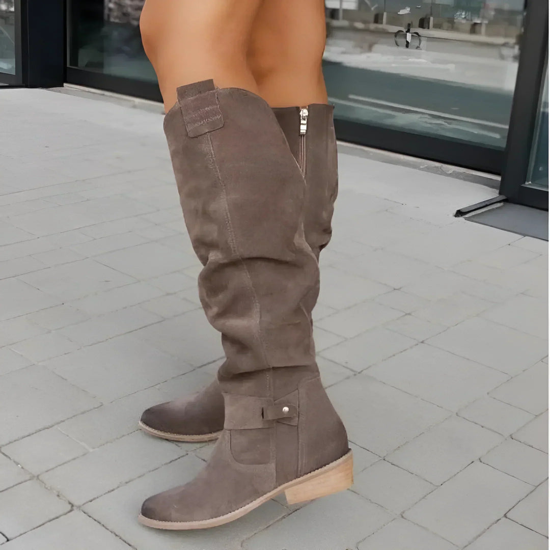 Siona - Suede Boots