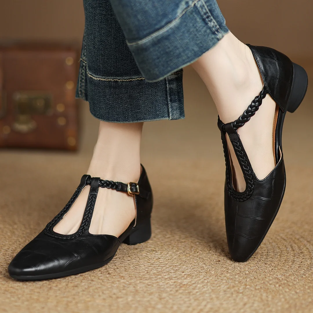 Eleanor&Grace™| Kepa Leather Mary Janes