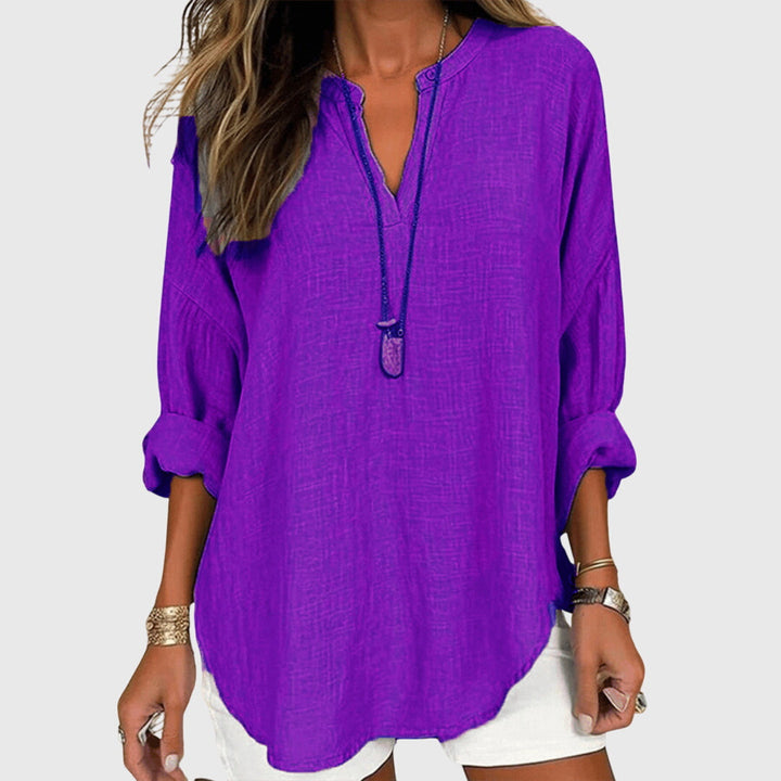 Selene | Flowy Elegant Beach Shirt