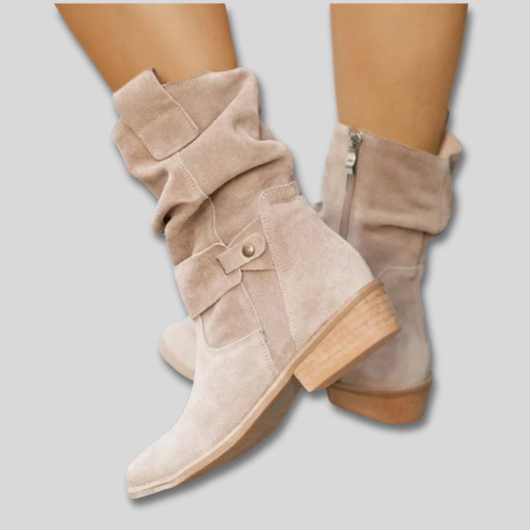 Prisca - Suede Ankle Boots