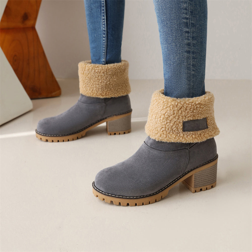 Debbs - Soft Waterproof Wool Lining Boots