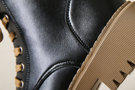 Vindah - Fleece Lined Combat Boots