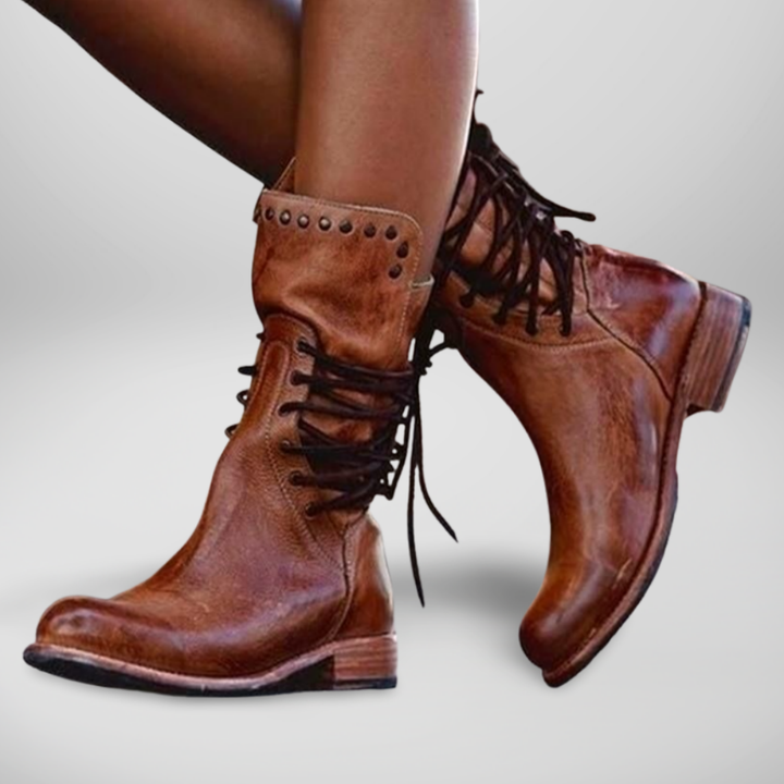 Raya | Vintage Look Boots