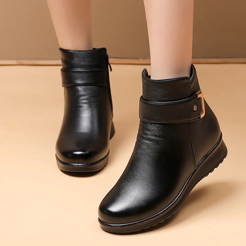 Zaffy - Comfort Leather Boots
