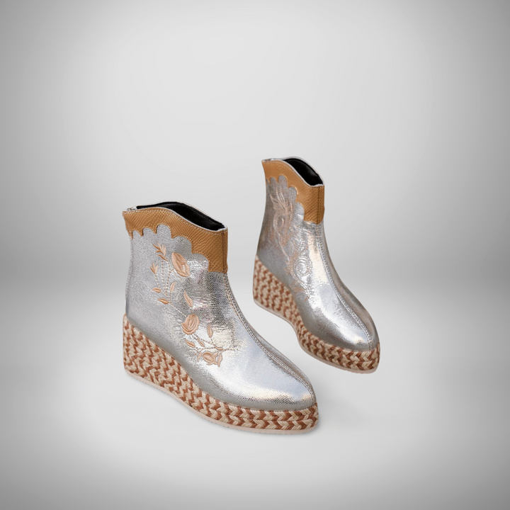 Georgia - Elegant Wedge Boots