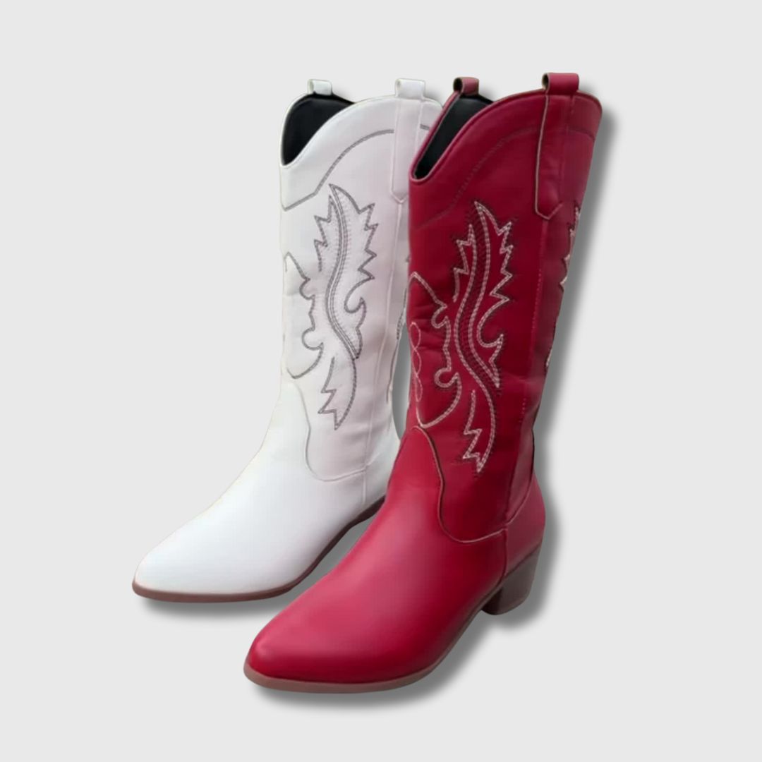 Bridgetta | Cowboy Ankle Boots