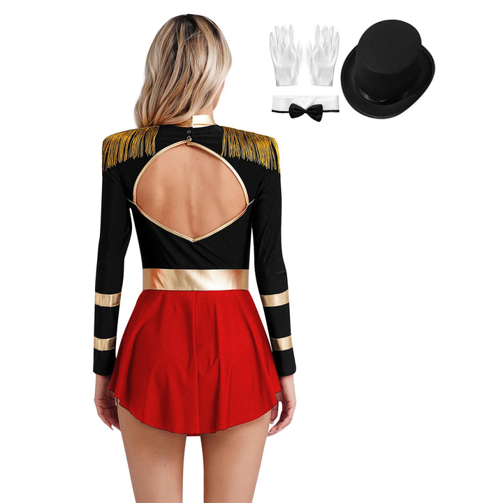 Ronalyn - Halloween Women Circus Ringmaster Costume