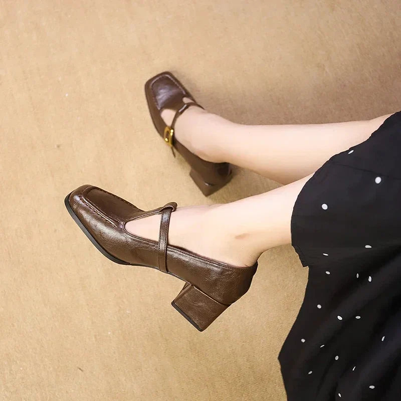 Eleanor&Grace™| Dorvanna French Mary Janes