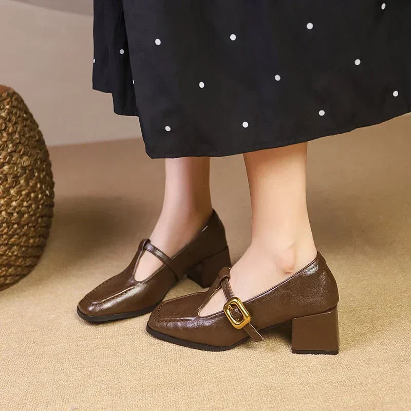 Eleanor&Grace™| Dorvanna French Mary Janes