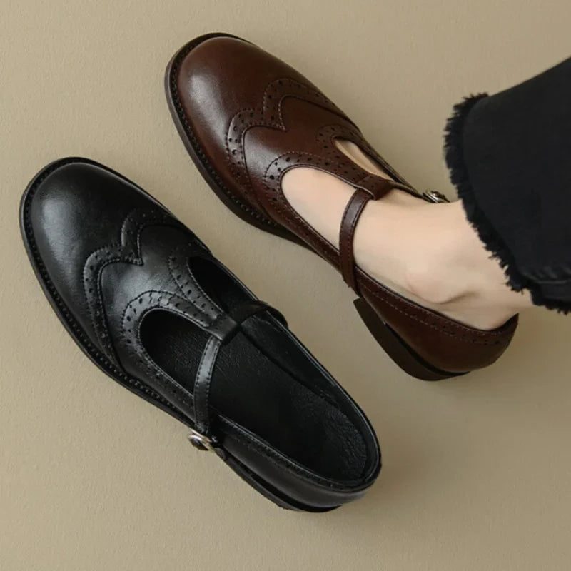 Eleanor&Grace™| Elegant T-Strap Mary Janes