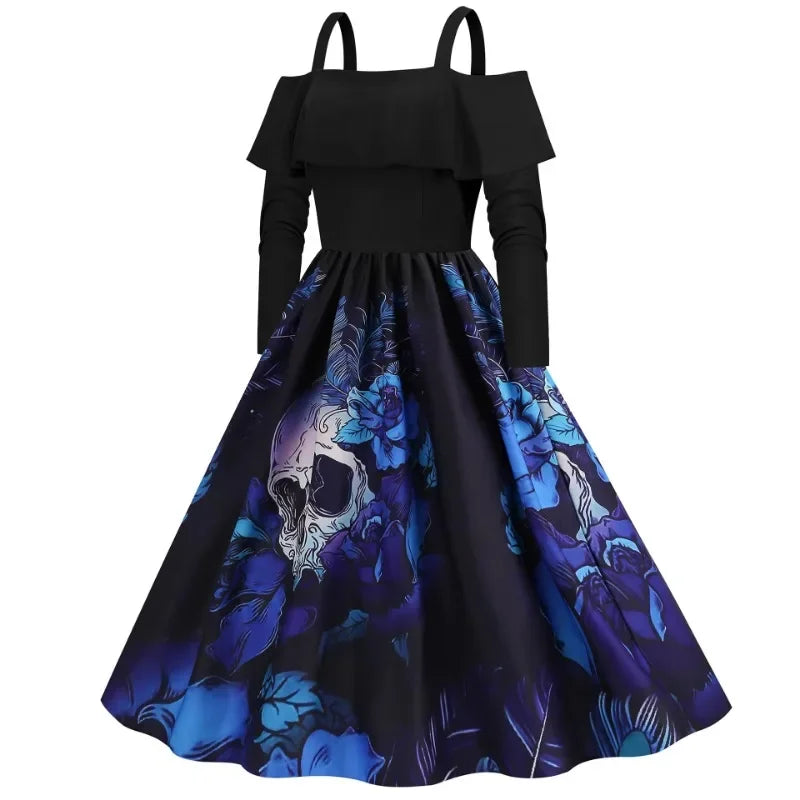 Renesmee - Skull Ghostface Party Dress for Halloween