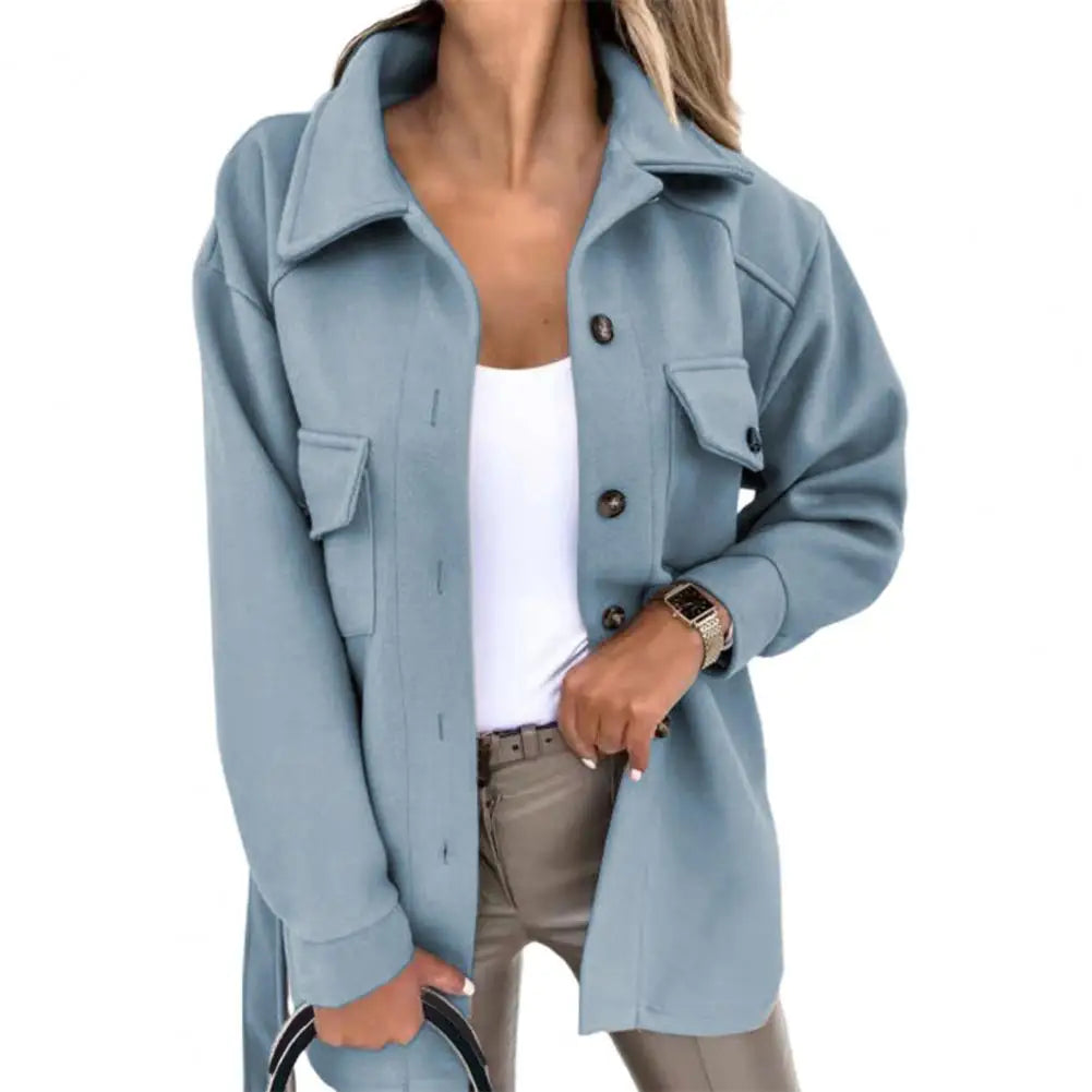 Sabrina | Elegant oversized long jacket for a sophisticated style