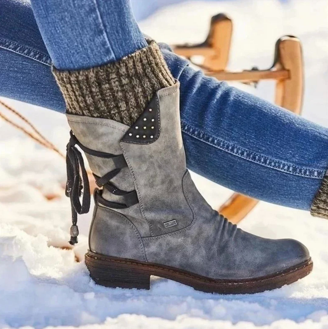 Julia | Lace up Boots