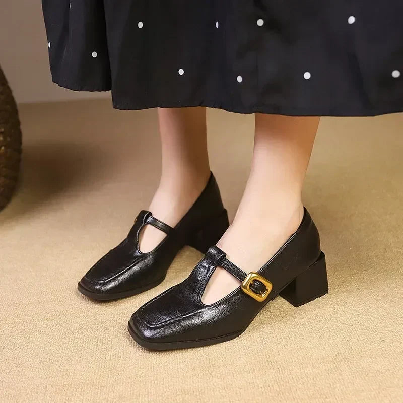 Eleanor&Grace™| Dorvanna French Mary Janes