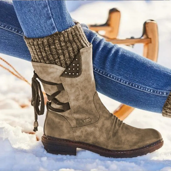 Julia | Lace up Boots
