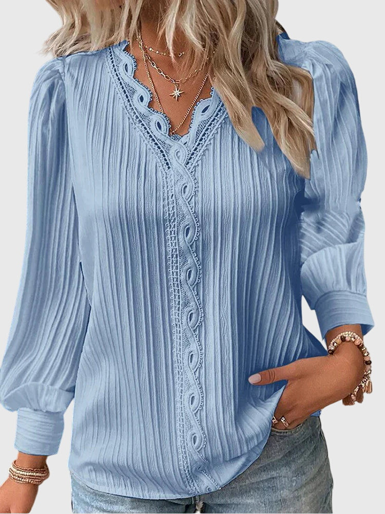 Isla | Elegant Pullover Blouse