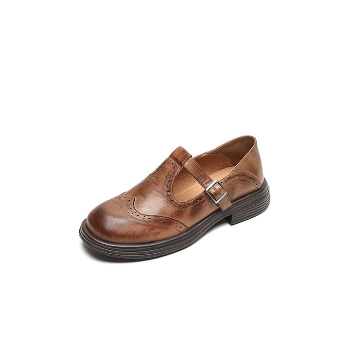 Eleanor&Grace™| Risla Leather Mary Janes