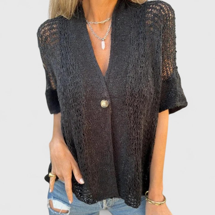 Josephine | Elegant Knitted Shirt